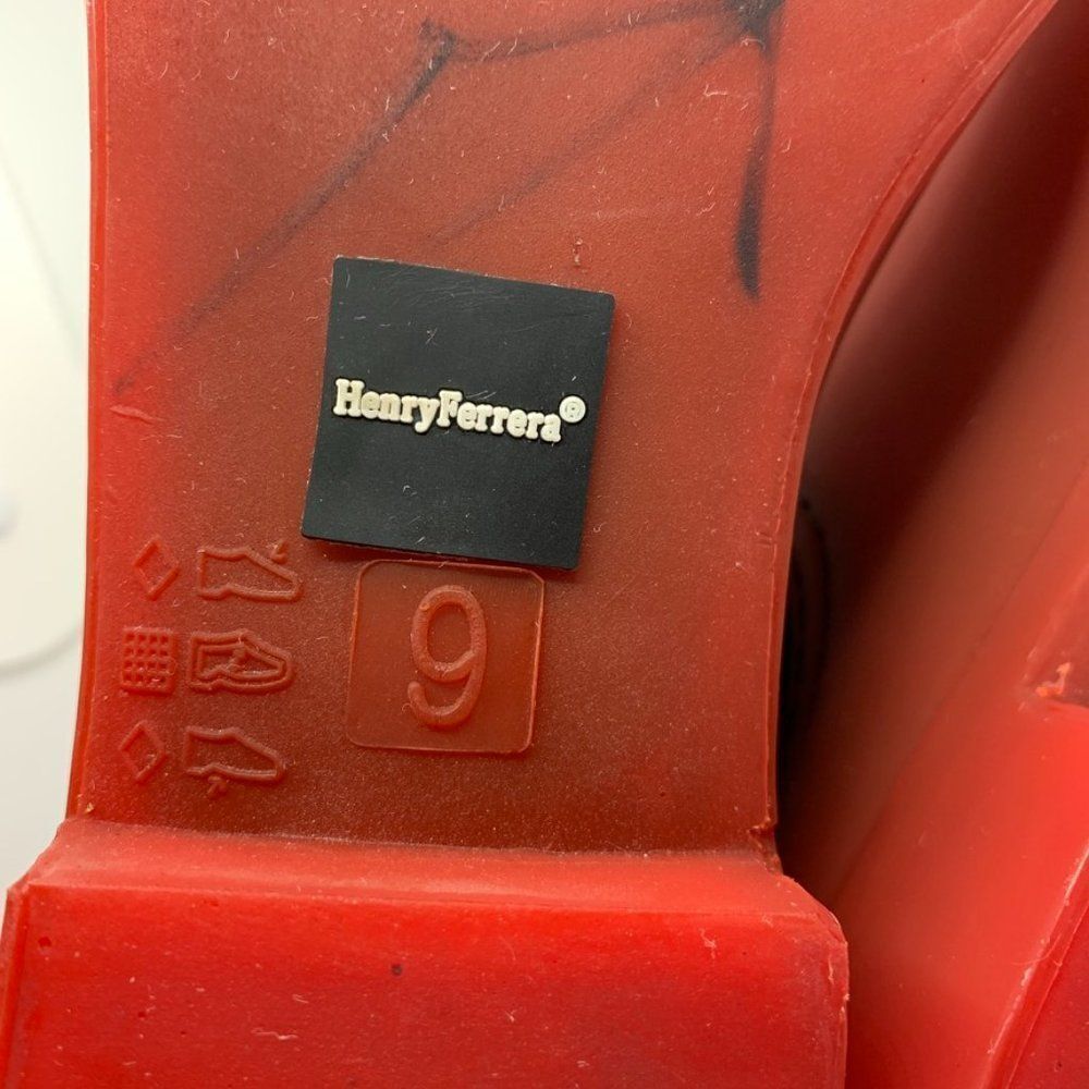 Henry Ferrera Red Rain Boot - Picture 5 of 8